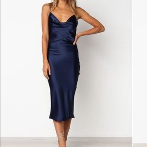 Petal and Pup Persia Dress in Navy